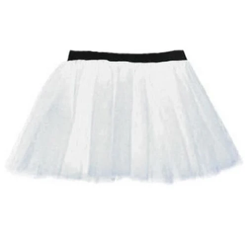 14" Neon 3 Layers of Net UV Flo Long Tutu Skirt For Hen Fancy Dress Party - Adult Size 6 to 26 - Image 3