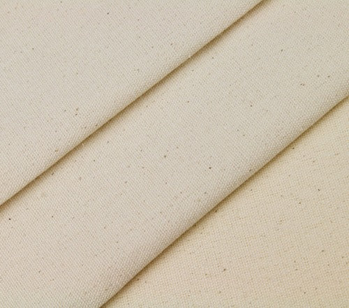 Calico Fabric by The Metre - 100% Cotton Natural - Unbleached Craft Material 230 GSM Heavy Weight - Canvas for Painting - 150cm 60" Wide - Image 3