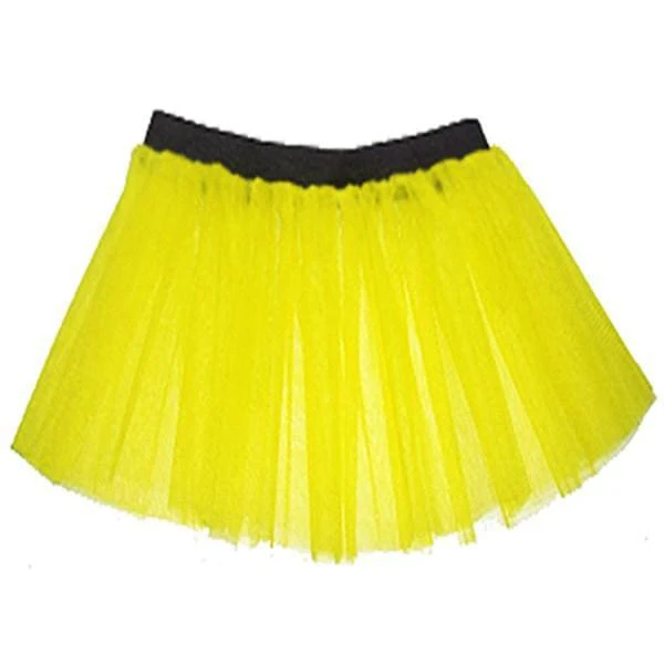 Children Girls Neon 3 Layers of Net UV Tutu Skirt Fancy Dress Party Costume - Children 4-14 Years - Image 11