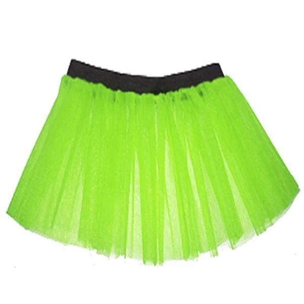 Children Girls Neon 3 Layers of Net UV Tutu Skirt Fancy Dress Party Costume - Children 4-14 Years - Image 6