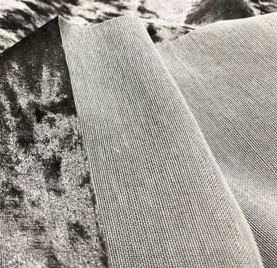 Premium Crushed Velvet Fabric Curtains Material Dressmaking Upholstery - Image 10