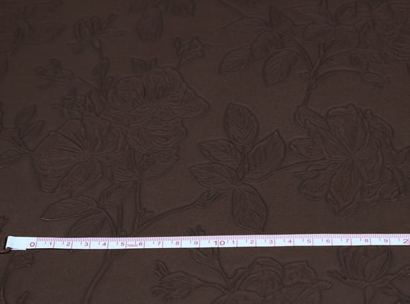 Floral Faux Leather Fabric Waterproof Leatherette Flower Material Car Seat Vinyl - 140cm Wide - Image 7