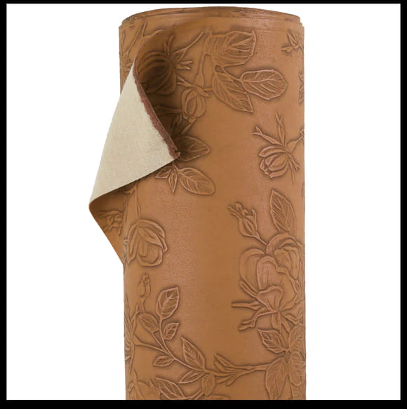 Floral Faux Leather Fabric Waterproof Leatherette Flower Material Car Seat Vinyl - 140cm Wide - Image 18
