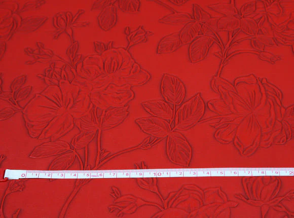 Floral Faux Leather Fabric Waterproof Leatherette Flower Material Car Seat Vinyl - 140cm Wide - Image 11