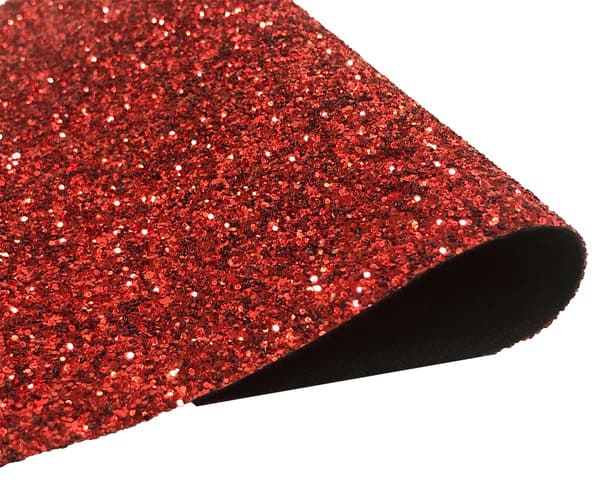PREMIUM CHUNKY GLITTER FABRIC SPARKLY A4 A5 SHEET VINYL CRAFT BAG WALL DECOR BOW - Image 3