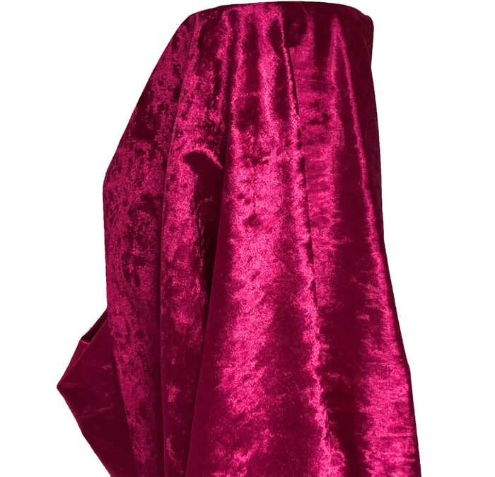 Premium Crushed Velvet Fabric Curtains Material Dressmaking Upholstery - Image 35