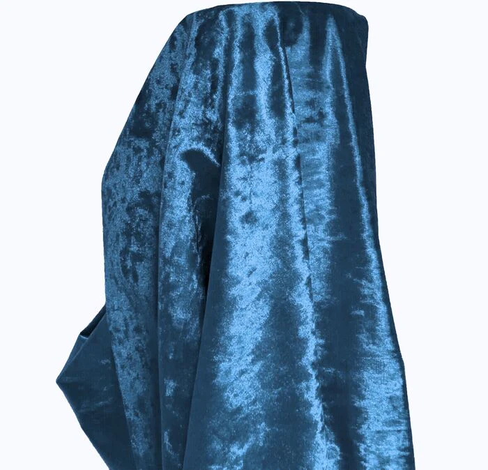 Premium Crushed Velvet Fabric Curtains Material Dressmaking Upholstery - Image 27