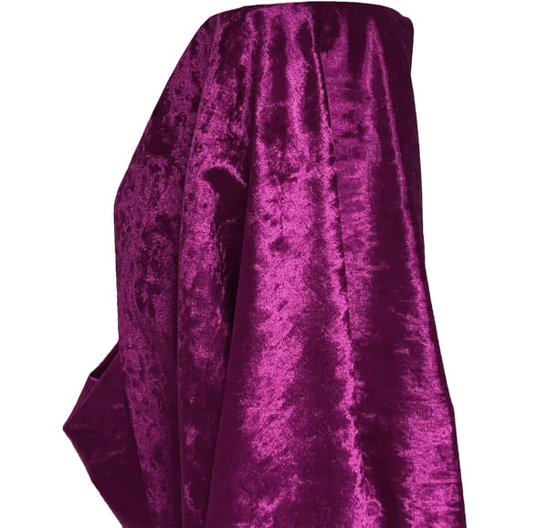 Premium Crushed Velvet Fabric Curtains Material Dressmaking Upholstery - Image 17