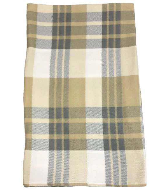 Tartan Blanket | Plaid Throws Size 125cm x 150cm Picnic Beach Bed Fleece Throwover - Image 11