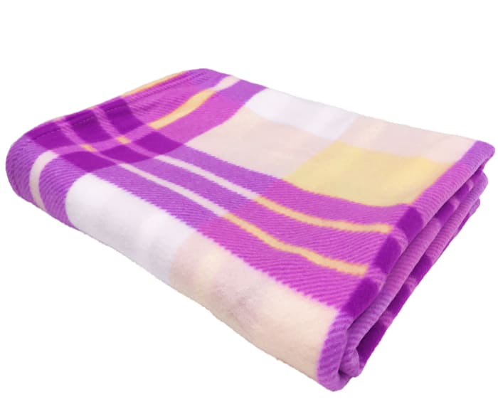 Tartan Blanket | Plaid Throws Size 125cm x 150cm Picnic Beach Bed Fleece Throwover - Image 17