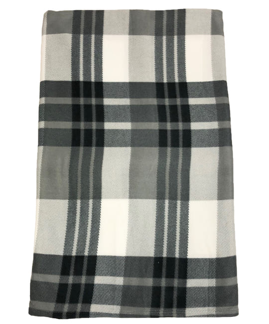 Tartan Blanket | Plaid Throws Size 125cm x 150cm Picnic Beach Bed Fleece Throwover - Image 3