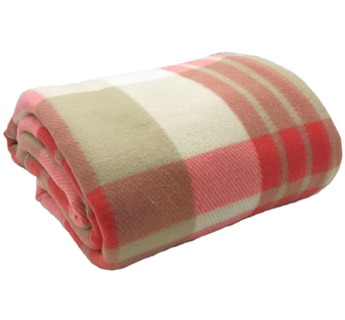 Tartan Blanket | Plaid Throws Size 125cm x 150cm Picnic Beach Bed Fleece Throwover - Image 5
