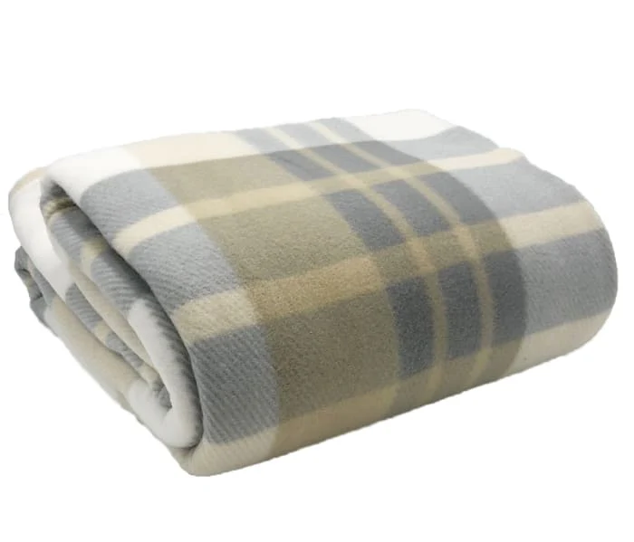 Tartan Blanket | Large Plaid Throws Picnic Beach Bed Fleece Throwover - Image 10
