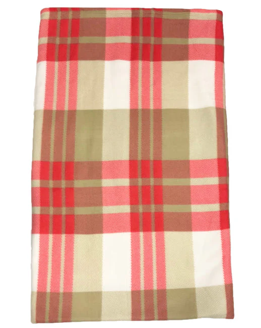 Tartan Blanket | Large Plaid Throws Picnic Beach Bed Fleece Throwover - Image 6