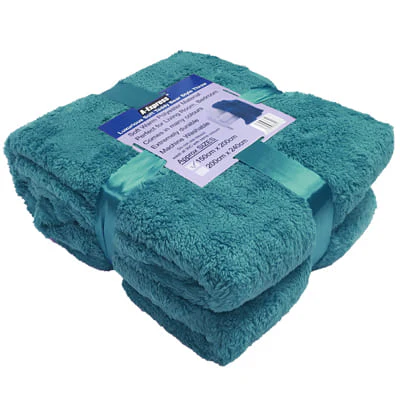 Teddy Blanket and Sherpa Throw Ideal For Bed, Travel, Picnic & Pets - Image 17
