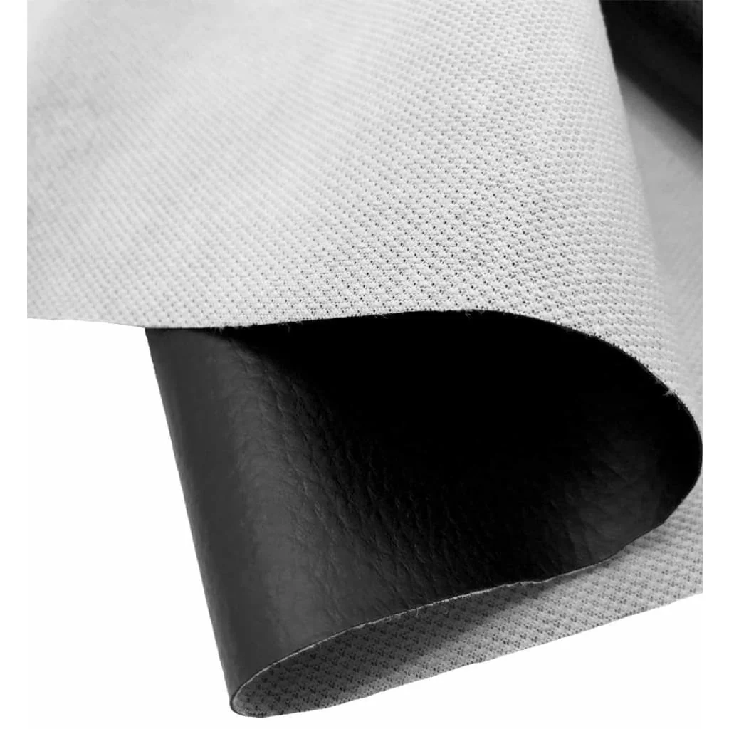 Grained Faux leather Heavy Duty Textured Fabric Waterproof Leatherette Dressmaking Upholstery Material - 140cm Wide - Image 3
