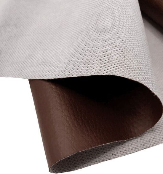 Grained Faux leather Heavy Duty Textured Fabric Waterproof Leatherette Dressmaking Upholstery Material - 140cm Wide - Image 7