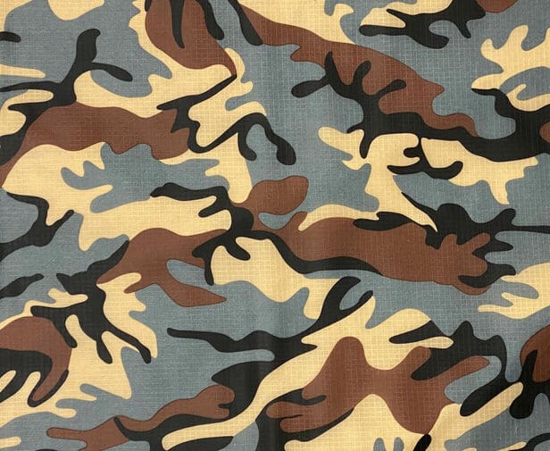 Waterproof Fabric Camo Ripstop Material 4oz Army Camouflage - 150cm Wide - Image 9