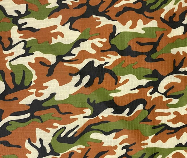 Waterproof Fabric Camo Ripstop Material 4oz Army Camouflage - 150cm Wide - Image 3